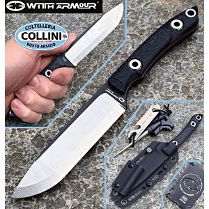 WithArmour - GrayMen Knife BW WA2411BK - Tactical Fixed Blade / VG-10 / Micarta - knife