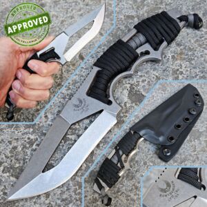 Bawidamann Blades - POGN - Single Edge CPM-CruWear & Paracord - PRIVATE COLLECTION - knife
