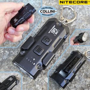 Nitecore - TIP3 MCT - Classic Black - 720 lumens and 92 meters - Rechargeable LED flashlight with multiple color temperatures