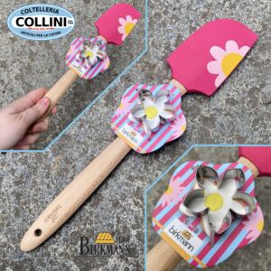 Birkmann - Silicone Spatula Set with Cookie Cutter - Flower
