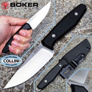 Boker - Daily Knives AK1 - Satin N690Co & Black Richlite - 129521 - EDC knife