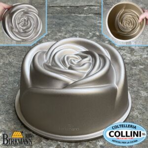 Birkmann - Contoura - Cast Alu Baking Mould ROSE - 18 cm
