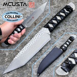 Mcusta - Tanto Custom Limited Edition Series - SPG2/R-2 Laminated Damascus & Stingray Leather - MC-0241GD - knife