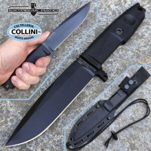 ExtremaRatio - Folgore Verticale - Black M390 Limited Edition – Military Fixed Blade Compact Knife