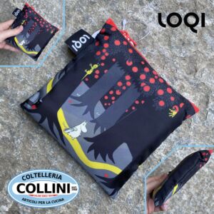 LOQI - MOOMIN - Forest - Reusable bag recycled fabric