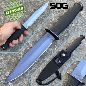 Sog - Recon Government S21 rare knife - blued blade - Made in Japan - PRIVATE COLLECTION