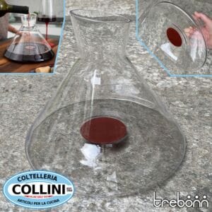 Trebonn - SplitGlass Decanter 150 cl - Modern Design - Red