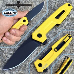 ExtremaRatio - Satre F - Black Nitrogen & Yellow Anticorodal - Knife