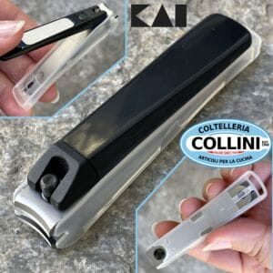 Kai - KE-0120X1 - Nail Clipper with Catcher and Built-In File