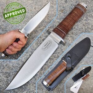 Fallkniven - NL3L Njord - Satin Laminated VG-10 & Oxihide - PRIVATE COLLECTION - knife
