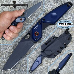 ExtremaRatio - Aero FX - Black Nitrogen & Blue Orange Aluminum - fixed-blade knife