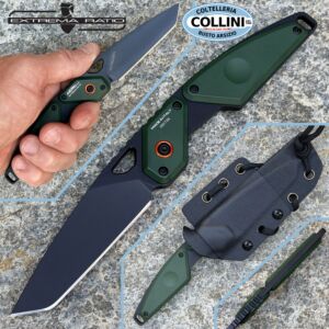 ExtremaRatio - Aero FX - Black Nitrogen & Forest Green Orange Aluminum - fixed-blade knife