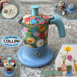 Made in Italy - ANGELINA - Aluminium Coffee Maker 1 Cup Induction - Jannelli&Volpi - Limited Edition