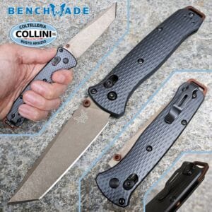 Benchmade - Bailout - Taiga Green Aluminum & FDE PVD CPM-S90V - 537FE-2601 - knife