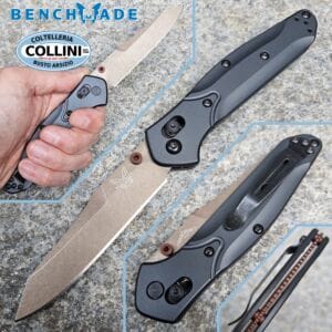 Benchmade - Osborne - Taiga Green Aluminum & FDE PVD CPM-S90V - 940FE-2601 - knife