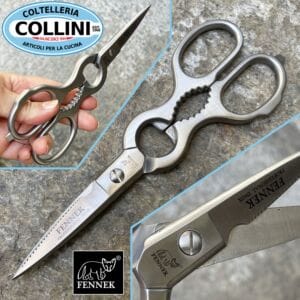 Fennek - Multipurpose Stainless Steel Scissors Satin Finish 21 cm
