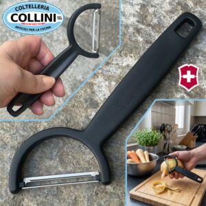 Victorinox - RHO Black Peeler 6.0950.3 with Straight Blade Swiss Made