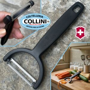 Victorinox - YPSO Black Peeler 6.0963.3 Serrated Blade Swiss Made