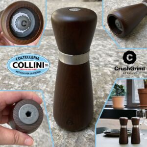 CrushGrind - KYOTO Ash Wood Pepper Mill - 17 cm