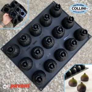 Pavoni - Pavoflex FIG - 3D Silicone Mould 15 Cavities - PX43146