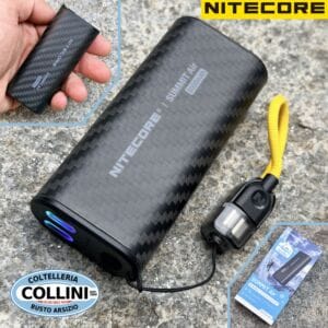 Nitecore - SUMMIT AIR - 8000mAh Carbon Fiber Power Bank, Low-Temperature Resistant to -40°C