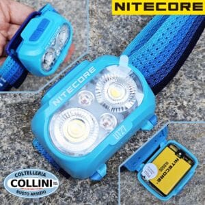 Nitecore - UT27 MB - Trail Running Headlamp with White and Red Light and HLB1500 Rechargeable Battery - 800 lumens and 168 meters - LED Flashlight 
