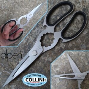 Alpen - Kitchen scissors fixed blade stainless steel 21 cm