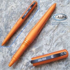 Mil-Tac & Fox - Tactical Defense Pen Orange by Allen Elishewitz - MTD-O penna tattica