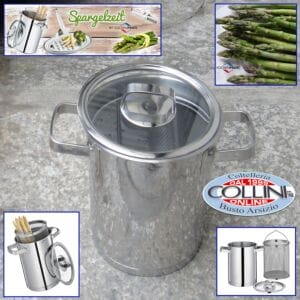 Küchenprofi - Asparagus cooker with stainless steel inserts