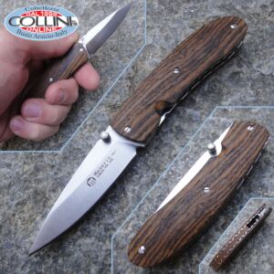 Maserin - Easy Nickel and Bocote by Attilio Morotti - 386/BO knife