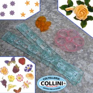 JEM - Set sugarpaste cutters flowers and fruit theme - CAKE DESIGN - PROMO 