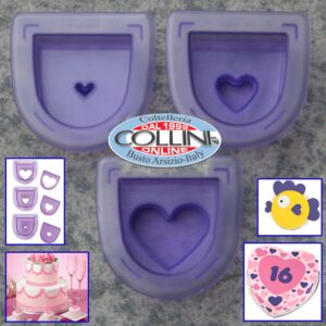 Wilton - Cut and stamping to Heart