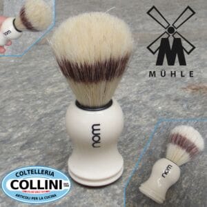 Muhle - GUSTAV - Pure Bristle Shaving Brush - CREAM
