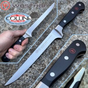 Wusthof Germany - Classic - Flexible knife for boning meat and fish - 1040101416 - kitchen knife
