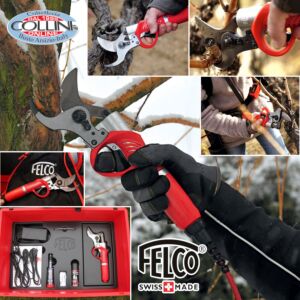 Felco - Power Assisted Pruning Shear - Felcotronic 820 + Powerpack 880
