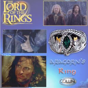 Lord of the Rings - Aragorn's Ring 19mm