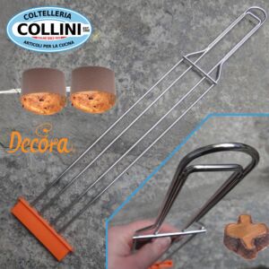 Decora - 4-point pins for panettone / colomba