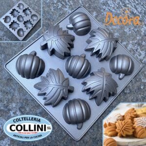 Decora - Non-stick mold 9 cavities - Autumn