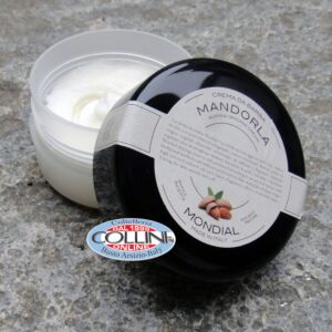Mondial - Shaving Soap and Cream - Almond - 150ml - 40290