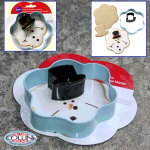 Wilton - Snowman Pastry Cutter 2 pcs.