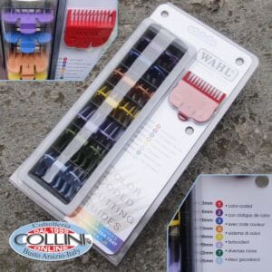 Wahl - Attachment Comb-Set - 8 St. colored - 4503-7171
