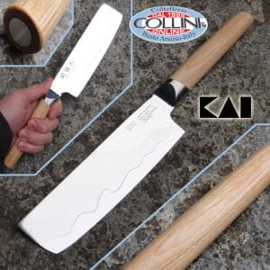 Kai Japan - Seki Magoroku Composite - Nakiri 165mm - MGC-0428 - kitchen knife