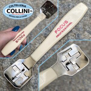 Focus - Steel foot razor with interchangeable blade + 10 razor blades