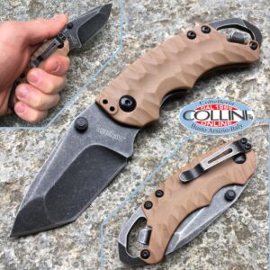 Kershaw - Shuffle II Knife Tanto BlackWash Tan 8750TTANBW