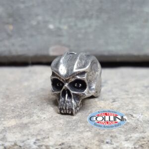 Schmuckatelli - Ciondolo Fermafilo - Cyber Skull Bead - Gadget