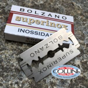 Bolzano - 5 stainless steel blades for Shavette - razorblade