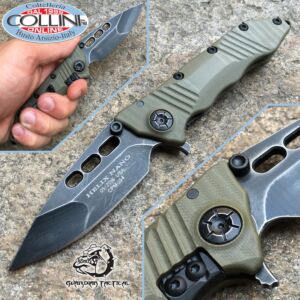 Guardian Tactical Usa - Helix Nano Dark Stonewash G10 OD Green - knife 