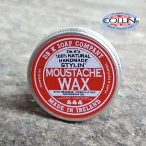 Dr. K Soap Company - moustache wax 15g - made in Ireland