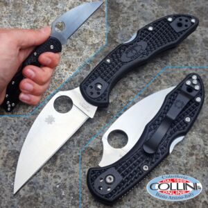Spyderco - Delica - Wharncliffe Plain - C11FWCBK - knife