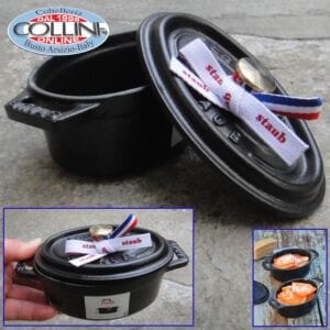 Staub - Oval Cocotte cm enameled cast iron 11 cm